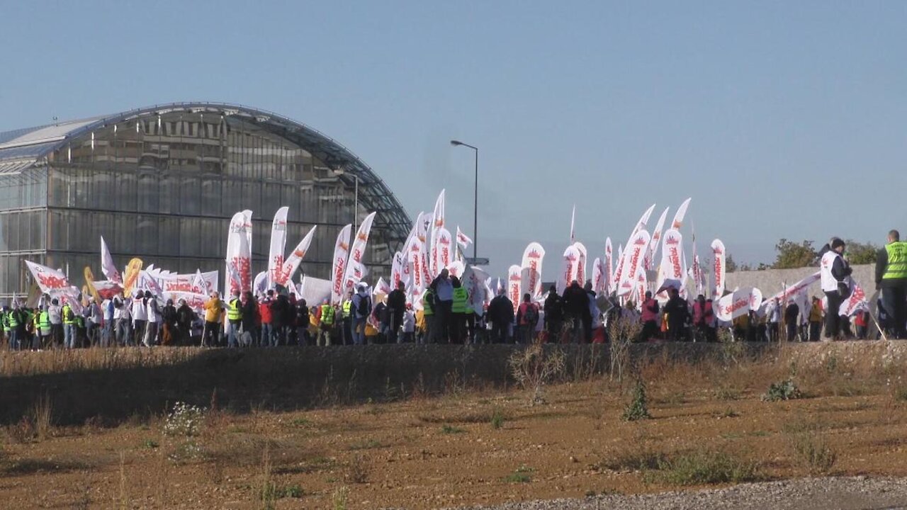 Luxembourg: Polish miners travel over 800 km to protest European Court of Justice - 22.10.2021