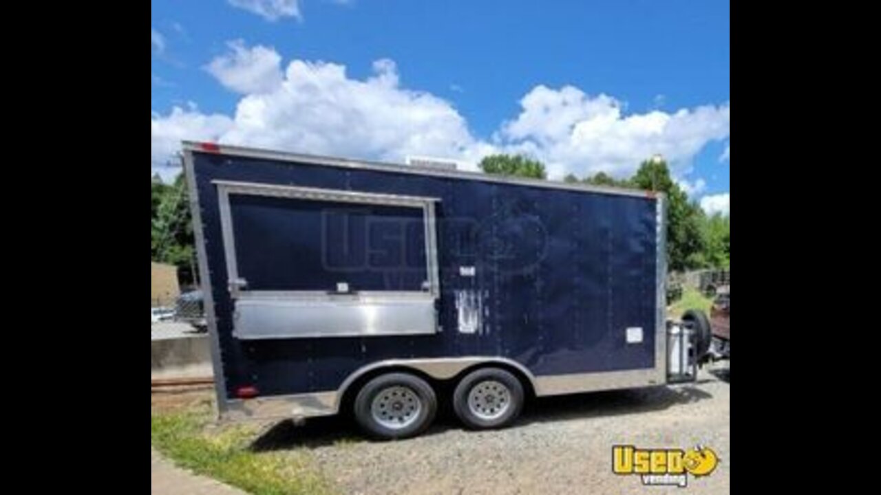 2014 Freedom 7.5' x 14' Commercial Kitchen Food Vending Trailer for Sale in North Carolina