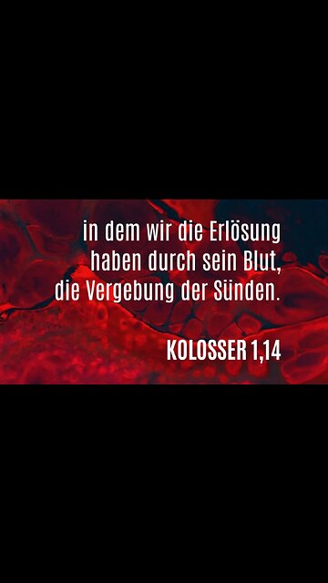 Warum Jesu Blut so wichtig ist für unsere Errettung