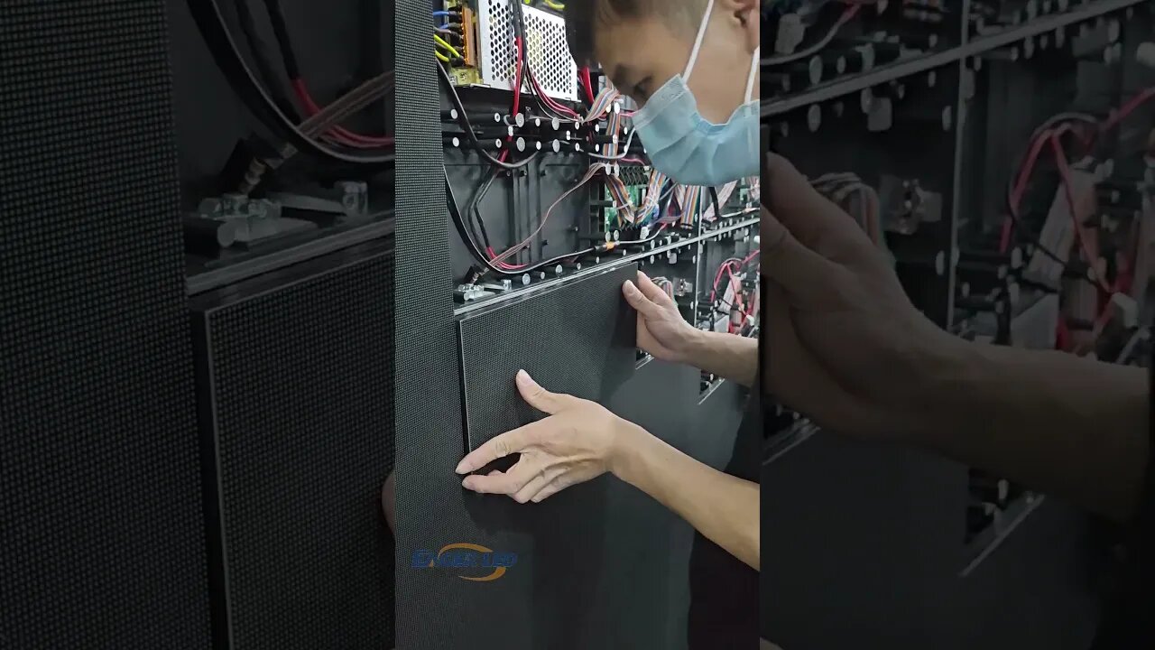 Is this sound very crisp? in one go.#shorts #eagerled #leddisplay #ledscreen