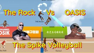 The Spike Volleyball - THE ROCK vs OASIS in Beach Challenge Stage 4
