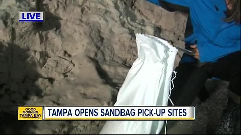 City of Tampa opens 3 sandbag locations