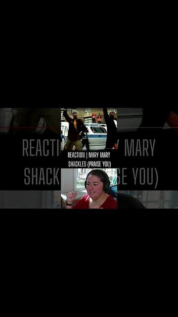 REACTION | Mary Mary | Shackles Praise You #shorts #viral #music #reaction #subscribe