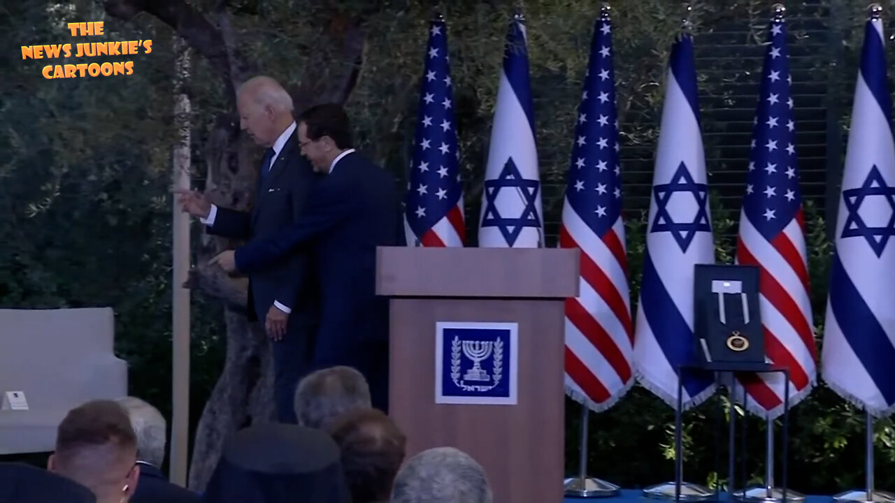 Biden in Israel: "What am I doing now?" Version 2.0