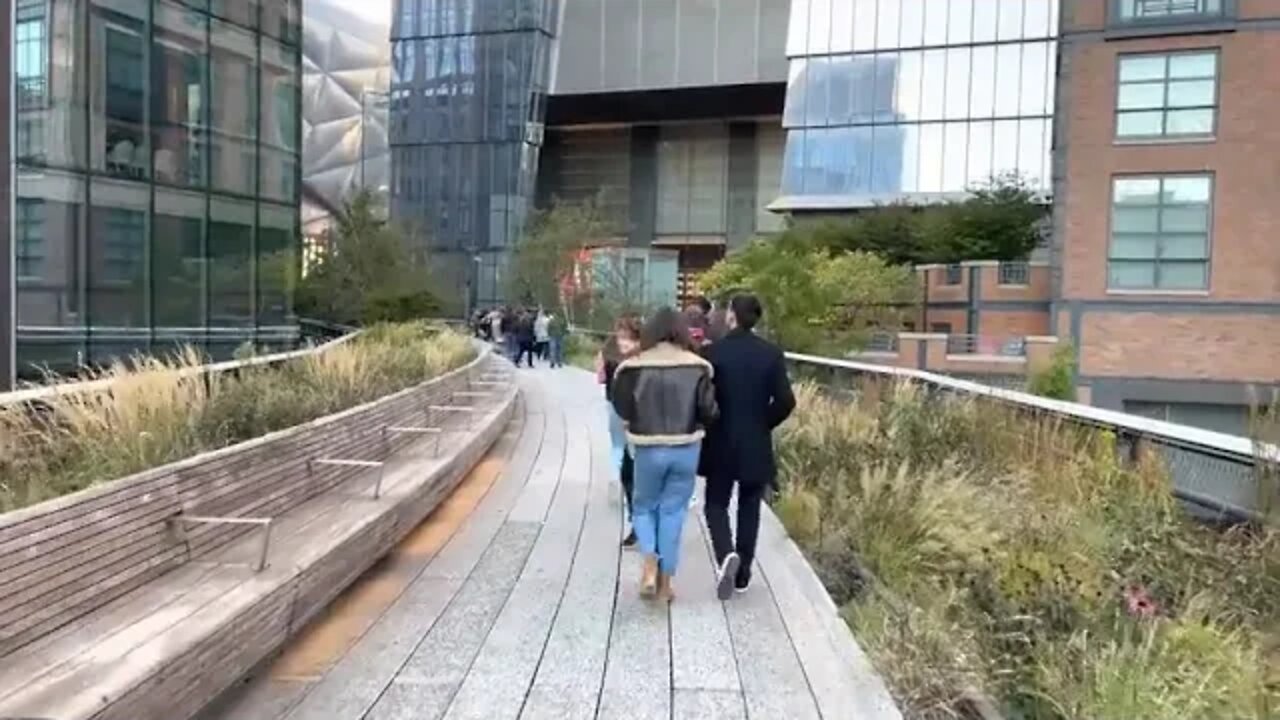 Manhattan Virtual Tour Walking New York City 2022 Highline And Hudson Yards 2