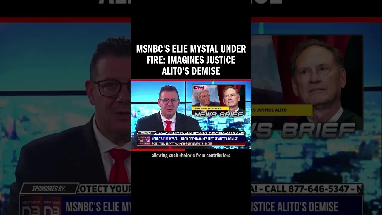 MSNBC's Elie Mystal Under Fire: Imagines Justice Alito's Demise