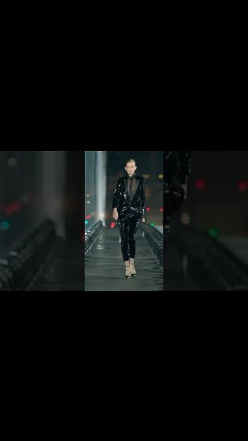 Stellatennant in Saintlaurent Spring/Summer 2020 FashionShow