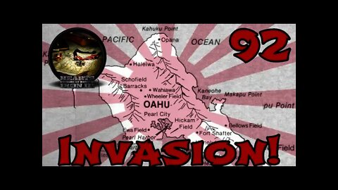 Hearts of Iron 3: Black ICE 9.1 - 92 (Japan) Invasion Hawaii! Major Naval Battle!