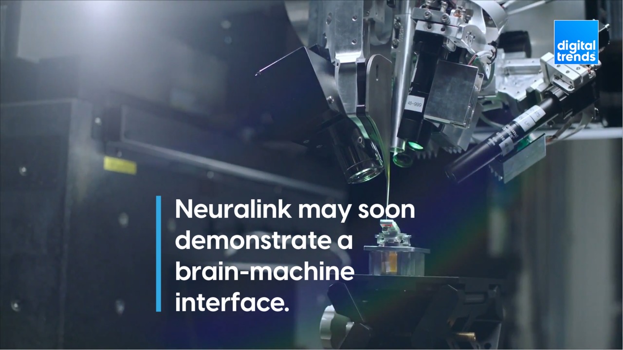 Neuralink will soon demonstrate a brain-machine interface.