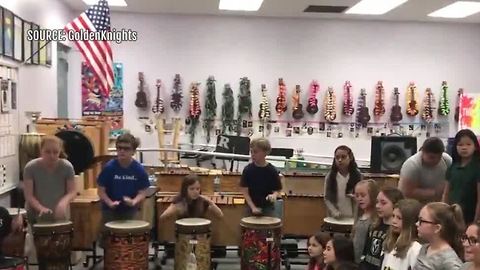 Henderson music class wins #KnightUp contest