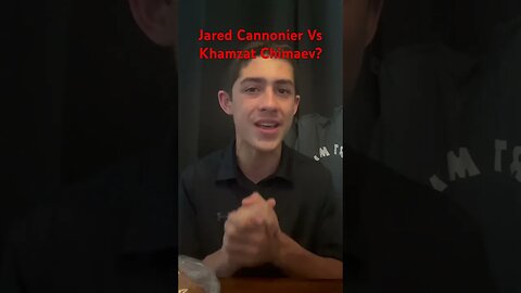 Jared Cannonier Calls Out Khamzat Chimaev! Title Shot For Winner!