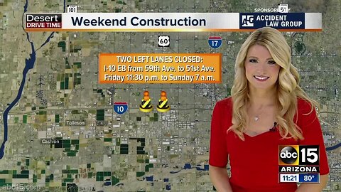 Weekend Freeway Travel Advisory (Sept. 27-30)