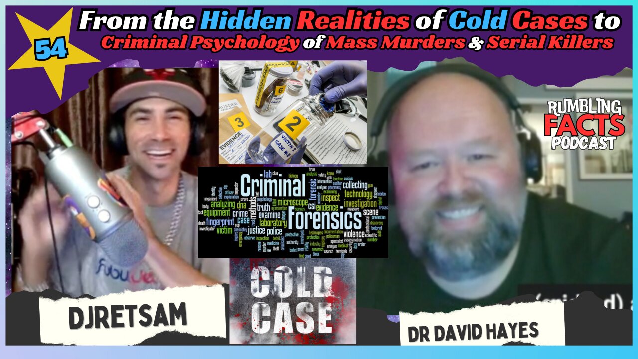 From the Hidden Realities of Cold Cases to Criminal Psychology of Mass Murders & Serial Killers EP54