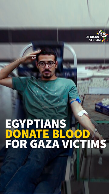 Egyptians Donate Blood For Gaza Victims