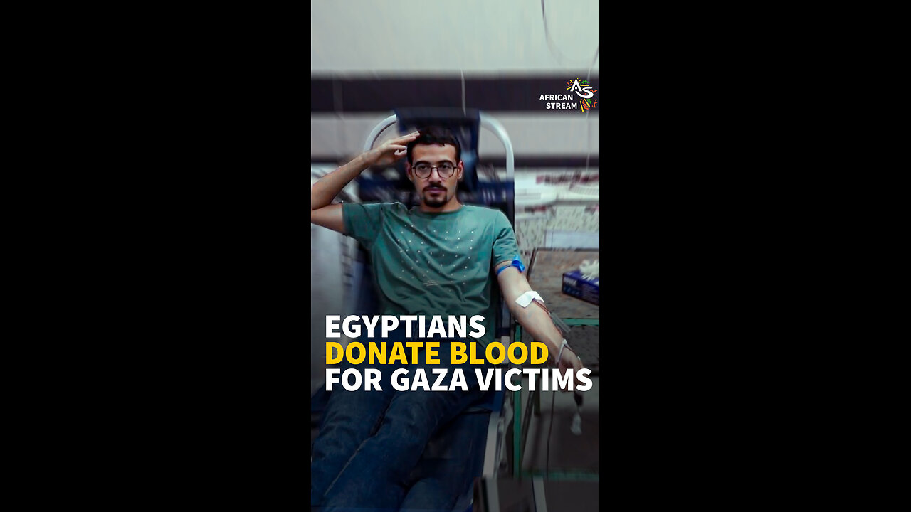 Egyptians Donate Blood For Gaza Victims