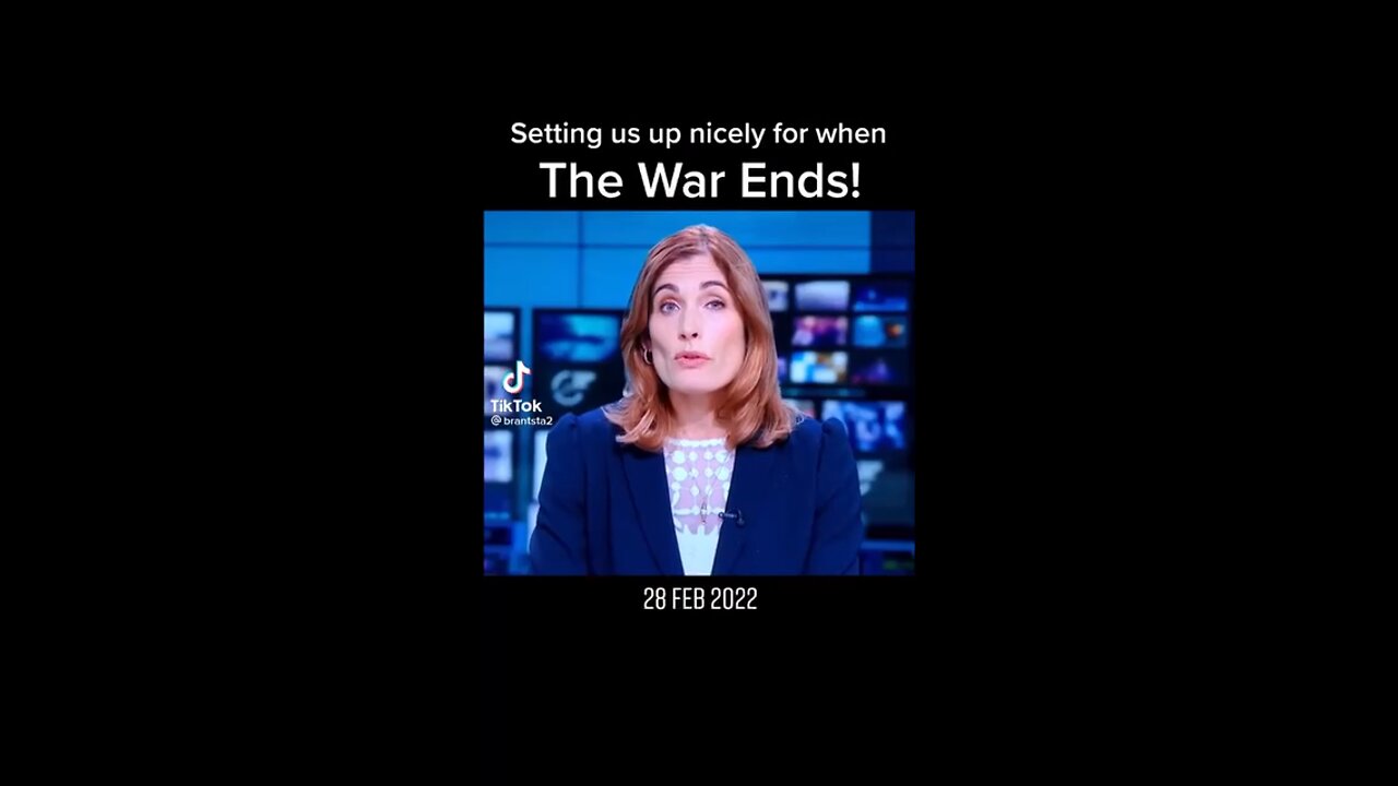 2/28/2022: War = Opportunity for Great Reset and push Climate change narratives using ESG.