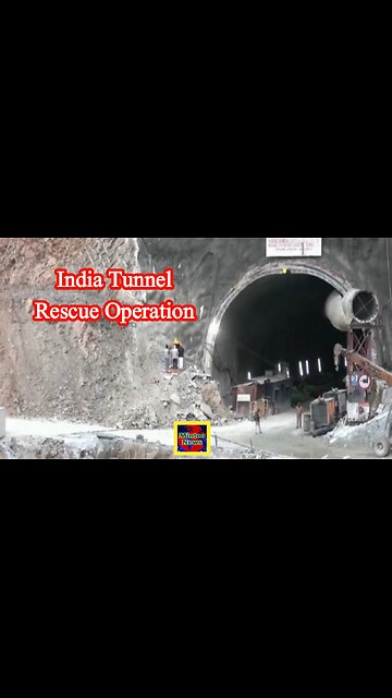 Rescue efforts continue to free the 41 workers trapped in tunnel