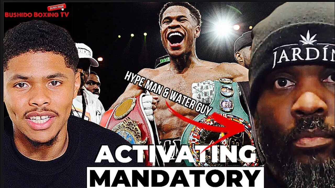 Shakur Stevenson Declares He's Activating Mandatory To Force Devin Haney To Fight!