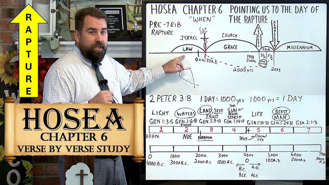 Hosea Chapter 6 Pointing Us to the Day of the Rapture