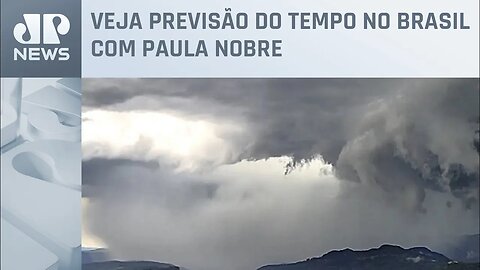 Temporais e granizo avançam no Brasil nesta quinta-feira (30)