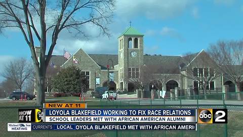 Blakefield Loyola Black Alumni bring ideas for change after racist threat