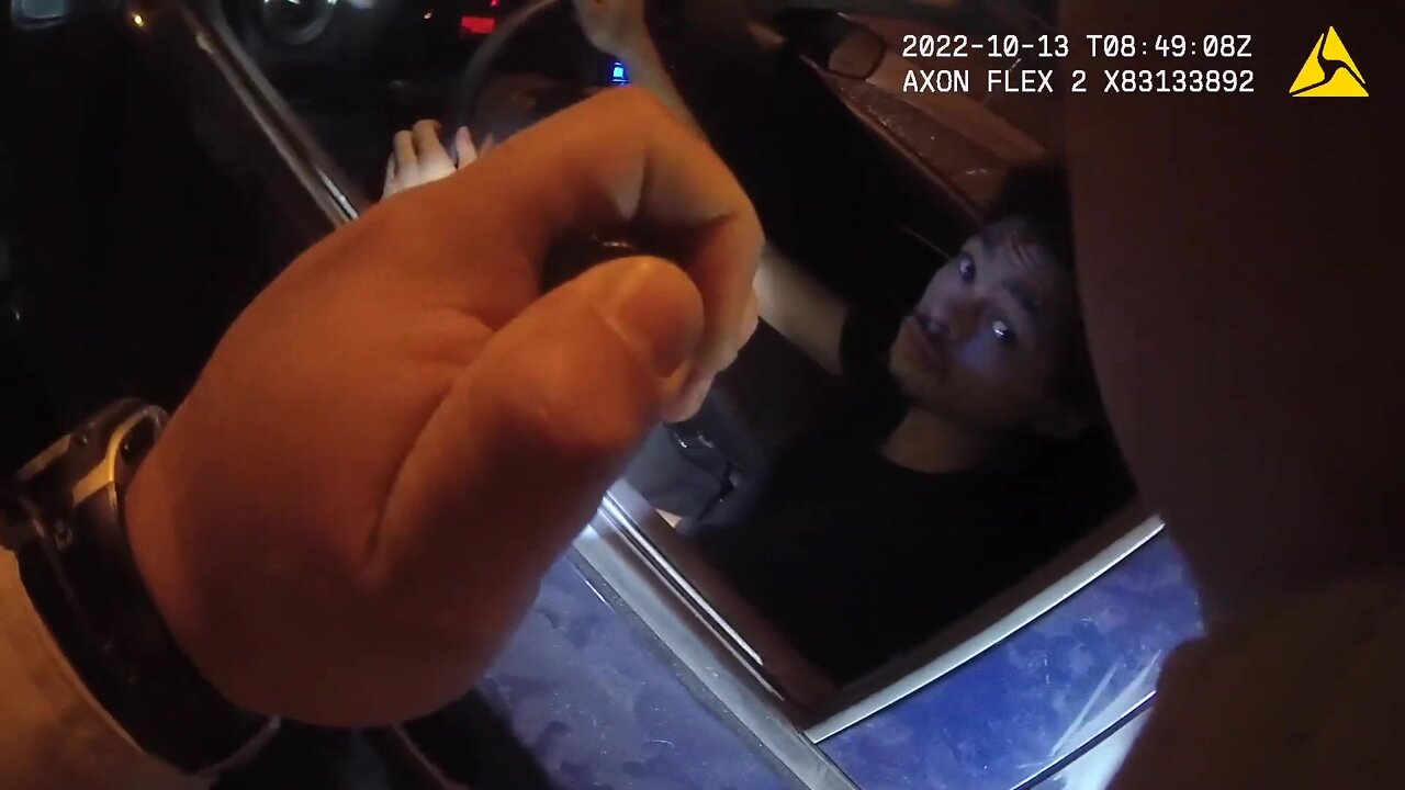 Bodycam video Tyson Hampton fatal shooting of Las Vegas Police officer