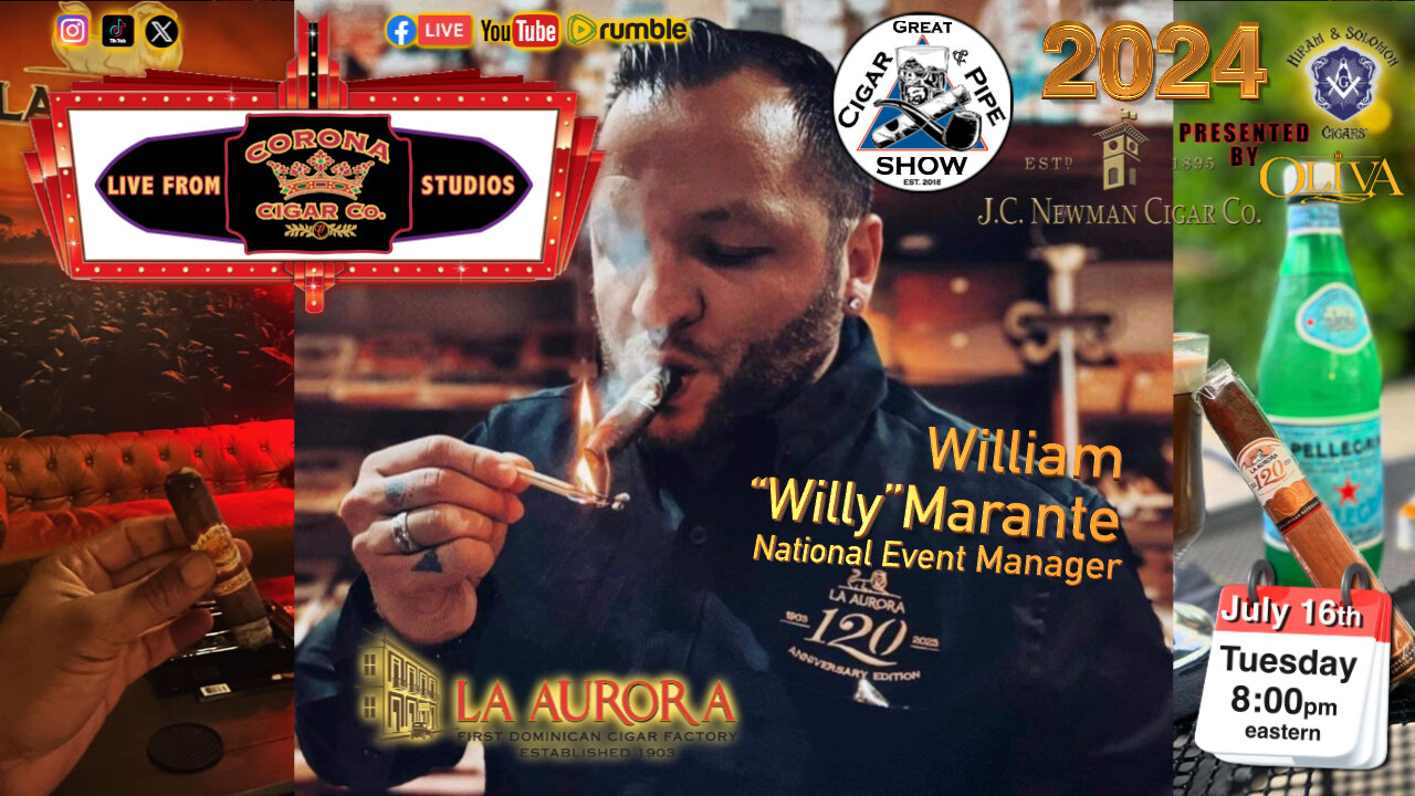 William “Willy” Marante, National Event Manager of La Aurora joins the crew.