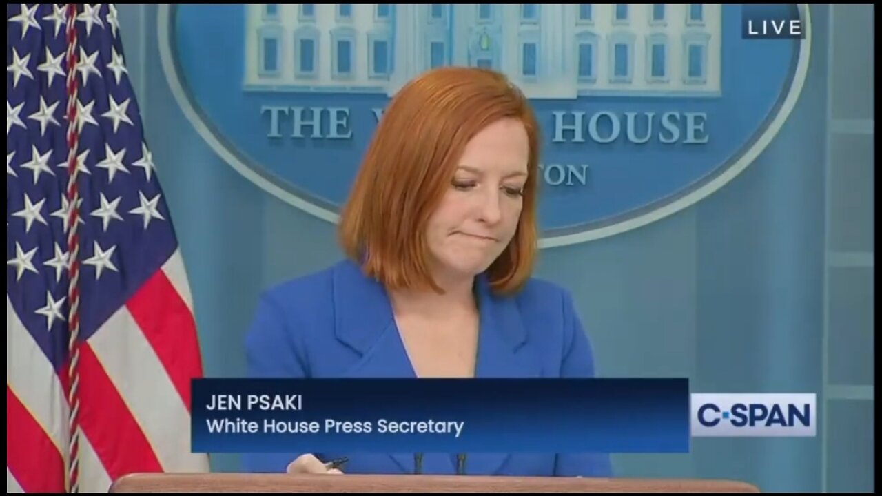 Psaki Gets Flustered When Asked What The Red Line Would Be If China Were To Help Russia