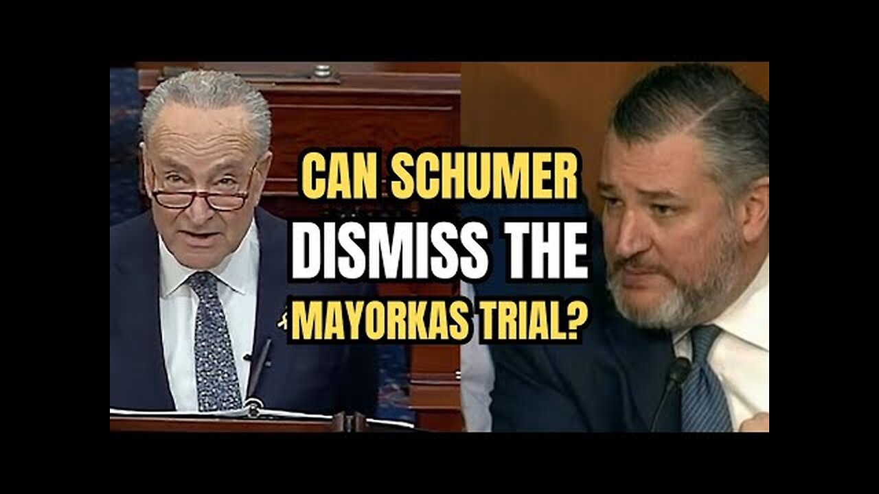 Ted Cruz and John Kennedy BLAST Schumer on Dismissing Mayorkas Impeachment