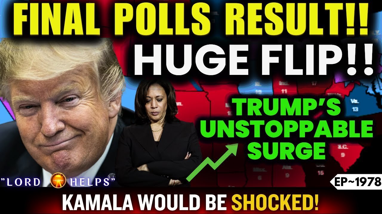 21 Minutes Ago Trump Just Took Early Vote Lead..! Latest Election Polls! - 11/01/24