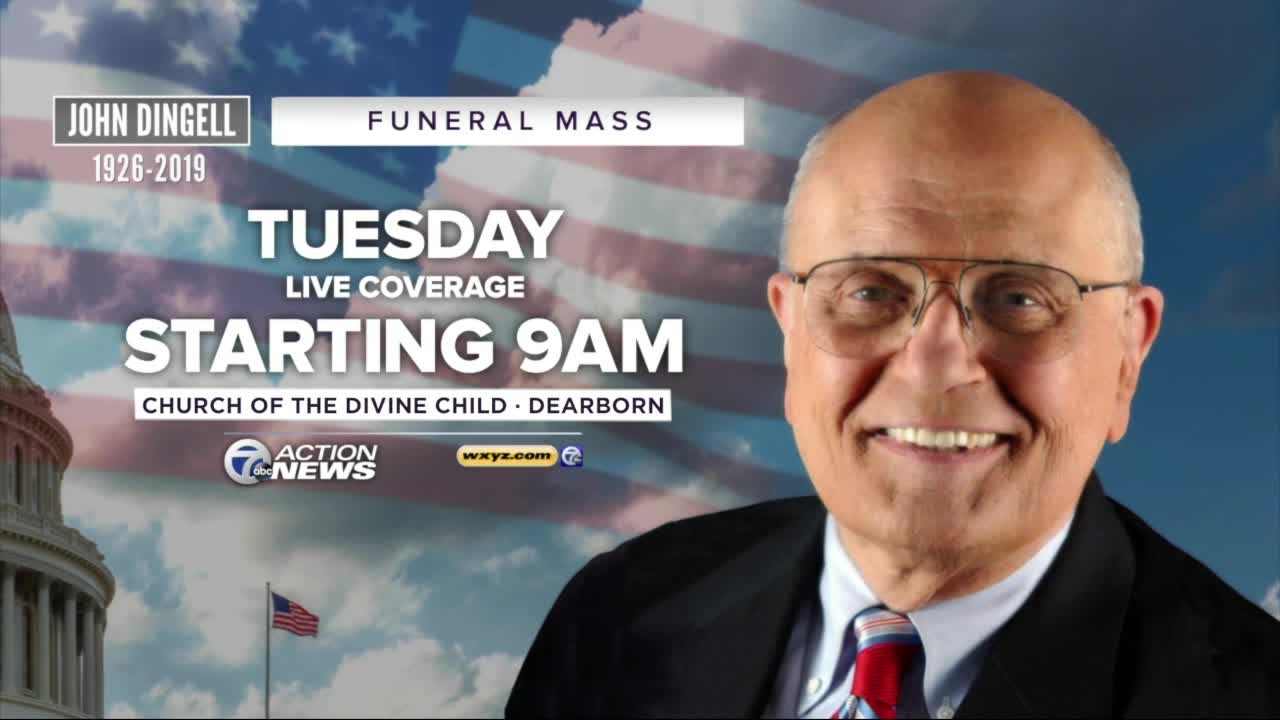 How to watch the funeral for John Dingell