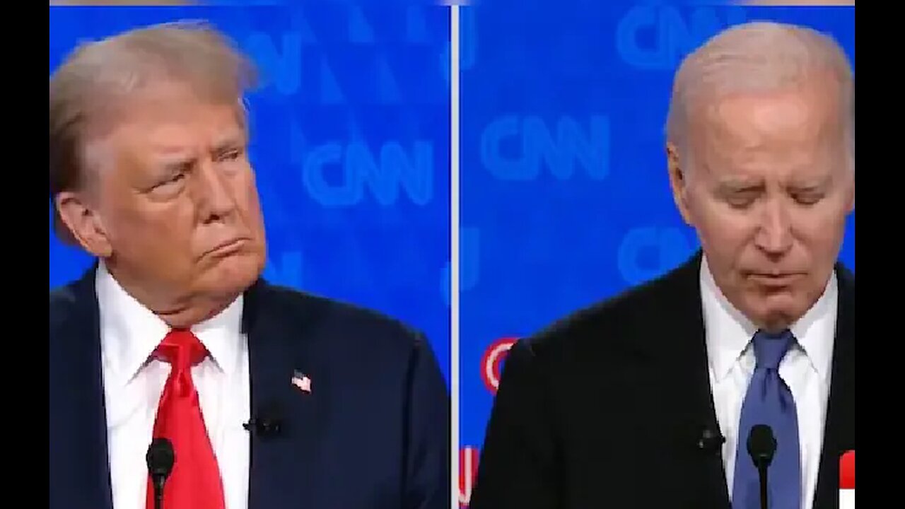 Trump Biden debate on CNN