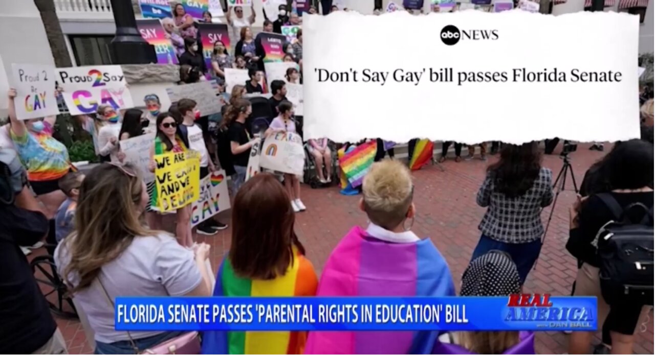 "Don't say gay" -yet more LIES from msm/corporate media- about the Parental Rights Bill in Florida.