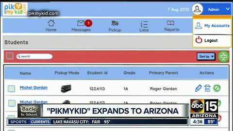 "PikMyKid" expands to Arizona schools