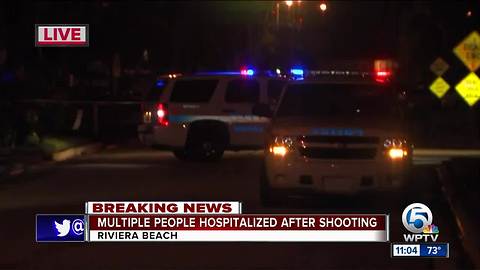 Riviera Beach shooting hospitalizes multiple people