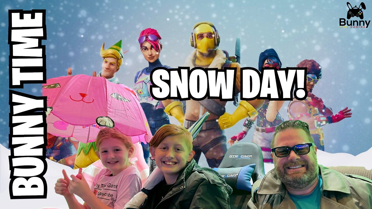 Snow Day...Bow Day! A New Challenge For The Kids!