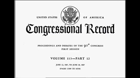 Birth Certificate And UCC11 Congressional Record S4194