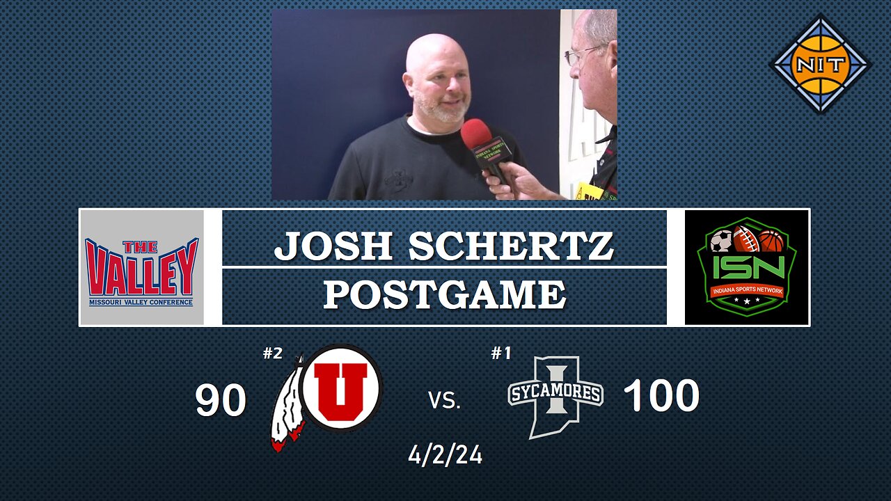 NIT Semi-Final Post-Game Interview with Coach Josh Schertz