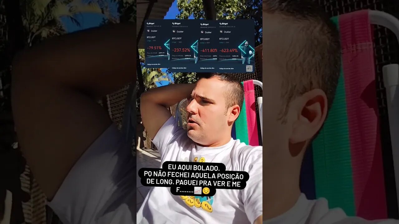 Quebrei ðŸ˜ðŸ˜”😔 #criptomoedas #mercadofinanceiro #bitget #bitcoin