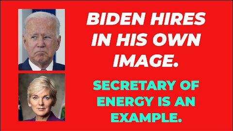 BIDEN HIRES IN HIS OWN IMAGE