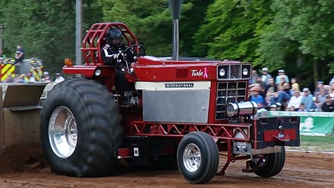 Hot Farm Tractor Pulling Tuckahoe MD July 2024 East Coast Pro-Pulling