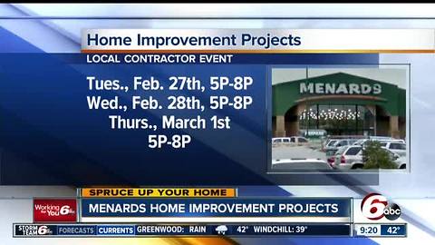 Menards local contractor event