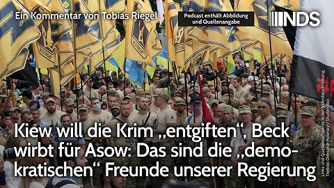 Kiew will Krim „entgiften“, Beck wirbt für Asow: Die „demokratischen“ Freunde unserer Regierung NDS