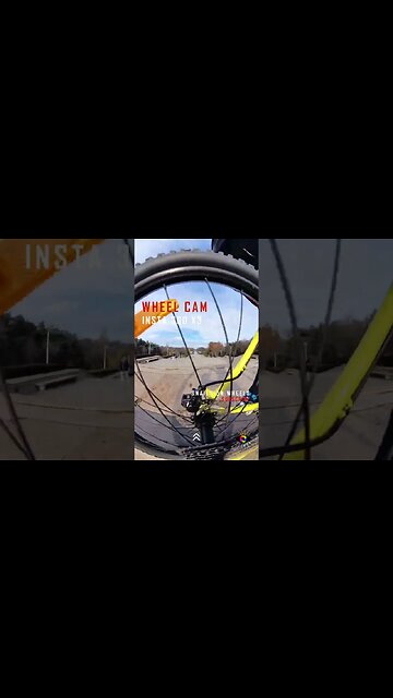 WHEEL CAM with INSTA 360 X3 at Carol Park , Bucharest | #shorts | 🇷🇴