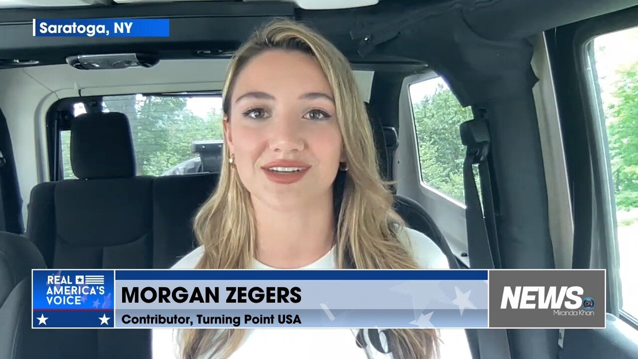 Morgan Zegers tells Miranda about TPUSA's effort to educate young Americans