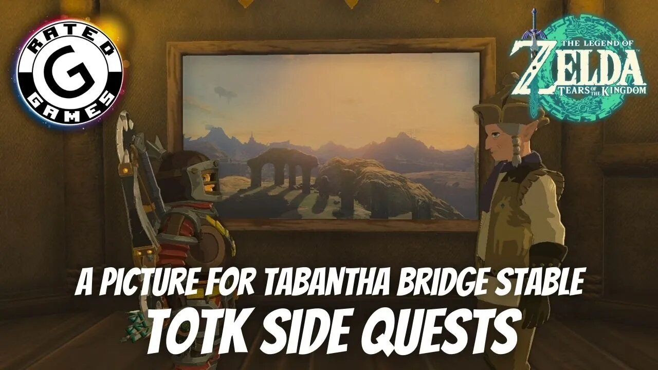 A Picture for Tabantha Bridge Stable - Tears of the Kingdom Side Quests