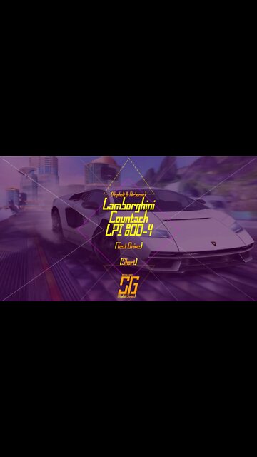 [Asphalt 8: Airborne (A8)] Still Busy w/ Eid | Lamborghini Countach LPI 800-4 | Test Drive (#Shorts)
