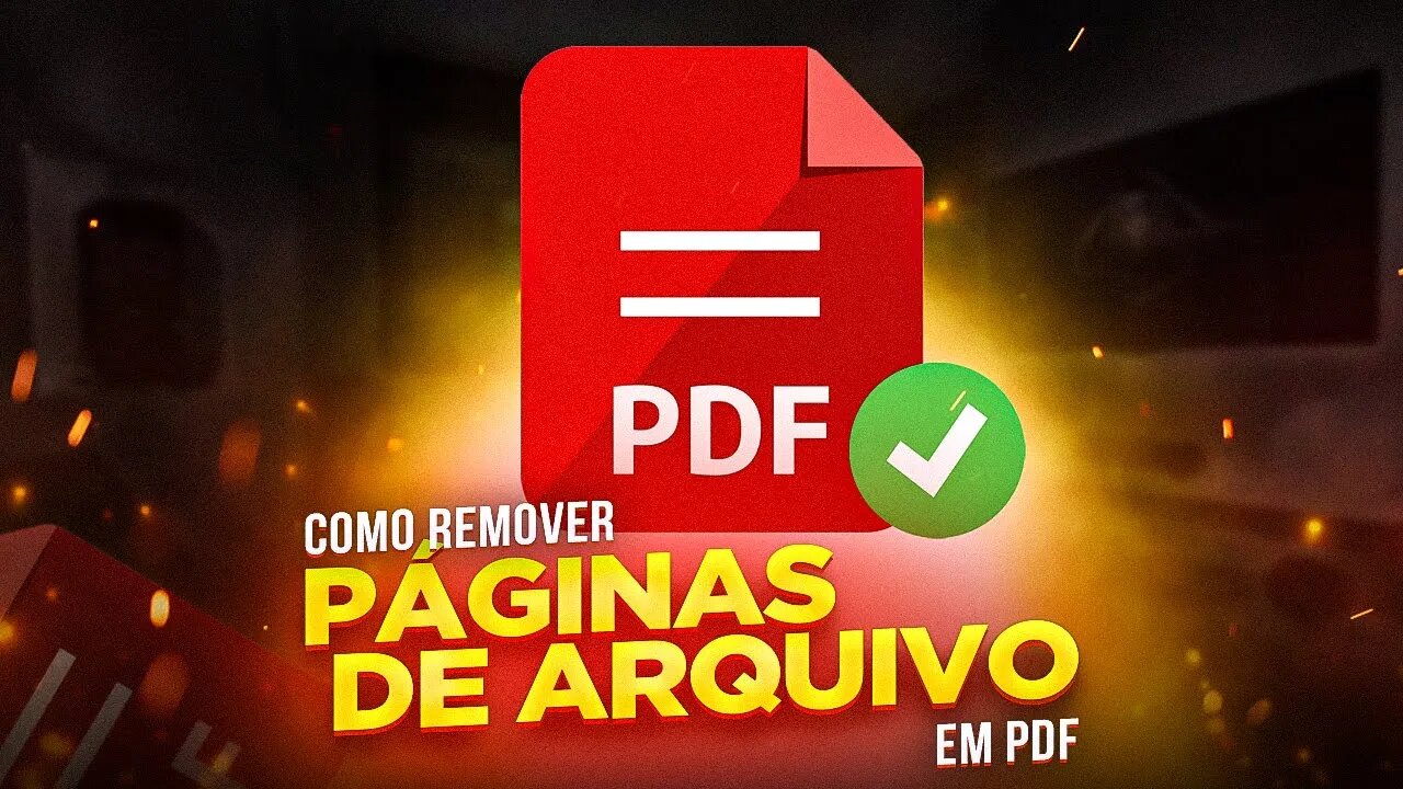 Como EXCLUIR PÁGINAS de um ARQUIVO PDF