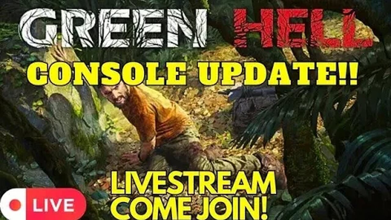 🌿🔥SURVIVING GREEN HELL LIVESTREAM! 🎮🐍 JOIN US NOW! 🎥