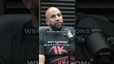 This is why passion beats everything..